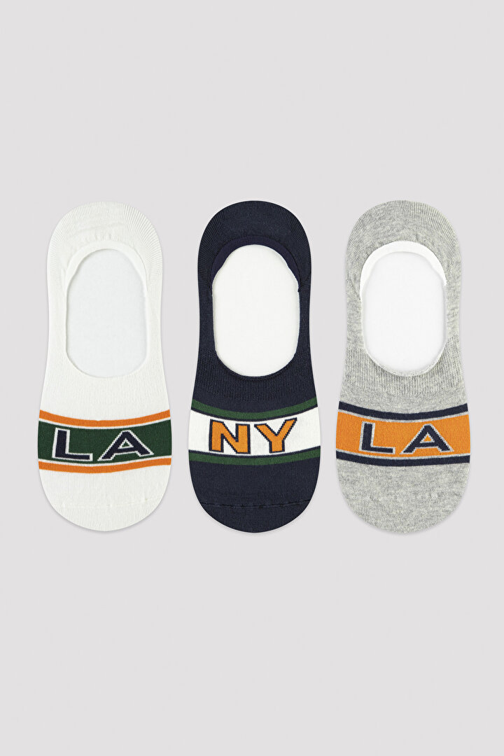 Man Slogan 3in1 Suba Socks - 1
