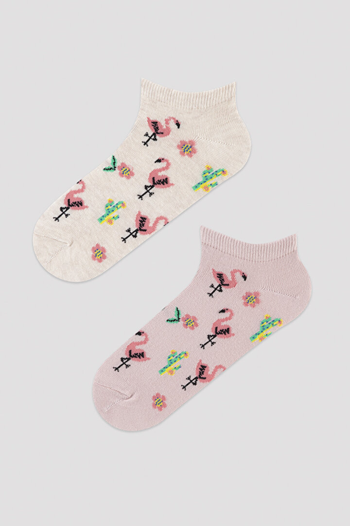 Tropical 2in1 Liner Socks - 1