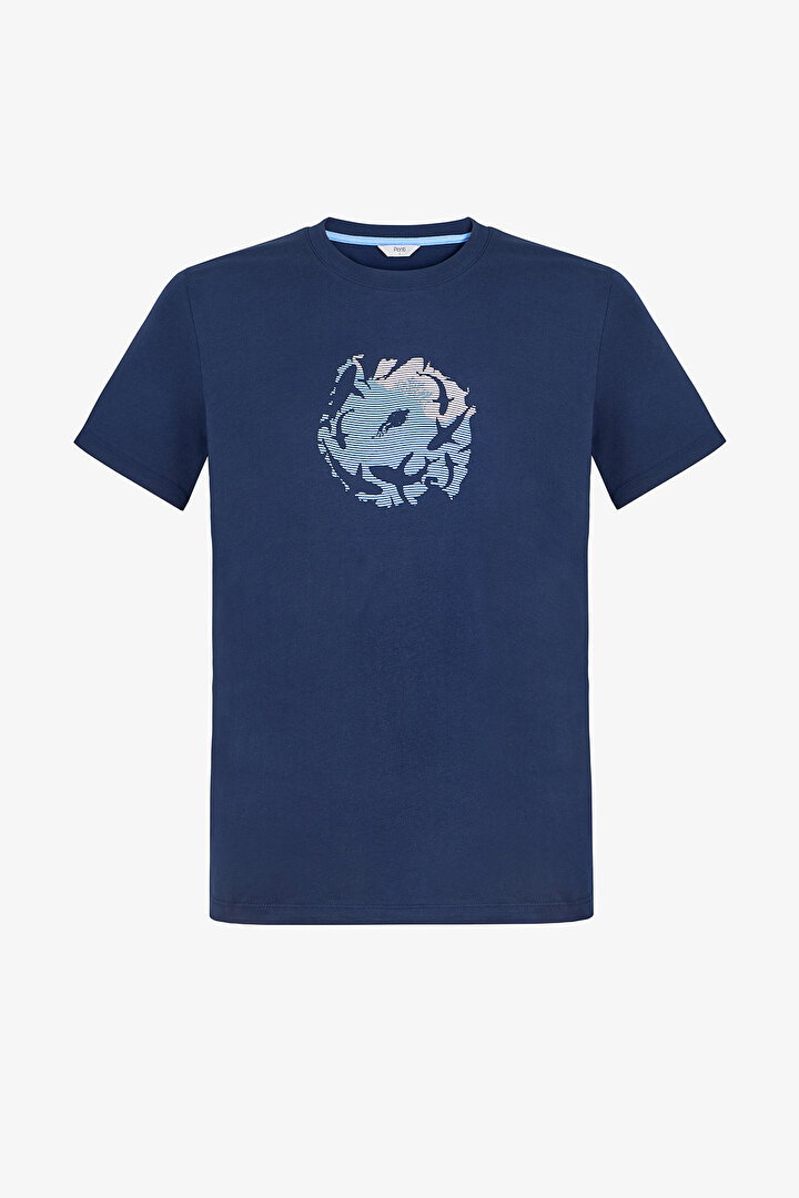 Man Colorful Sailing Night Pajama Set - 2