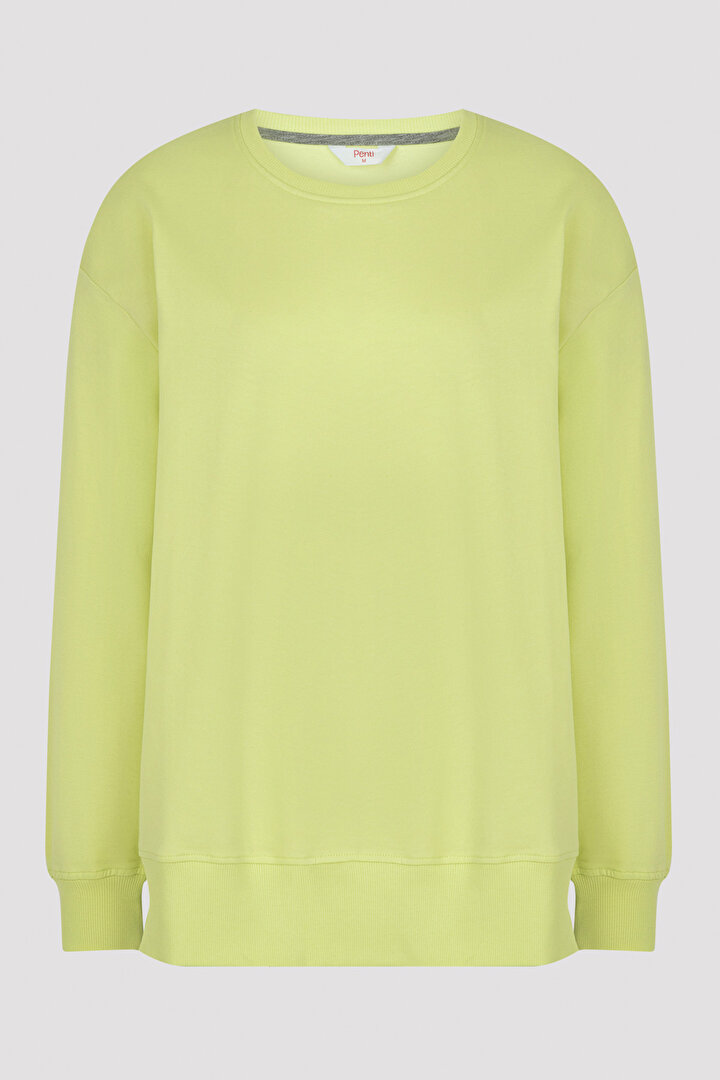 Crew Neck Sweatshirt - 1