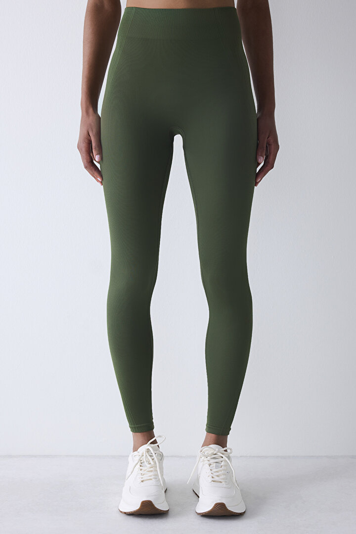 Seamless Side Ribbed Legging - 2