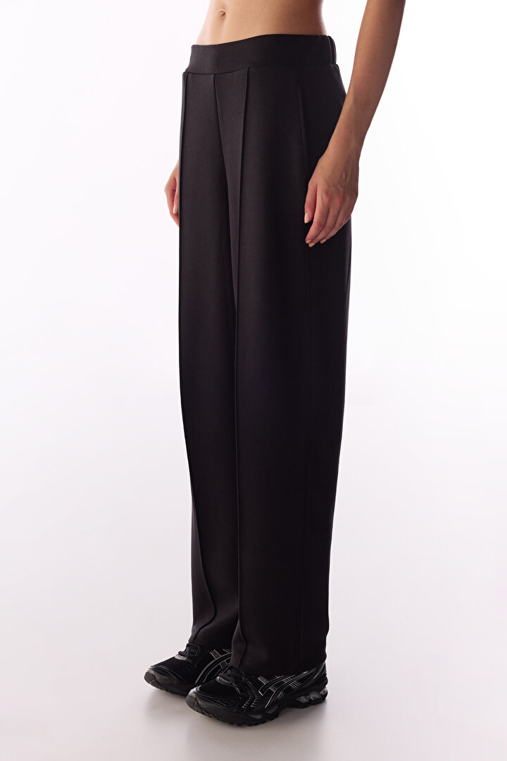 Siyah İpeksi Dokunuş Silky Touch Dar Paça Pantolon - 1