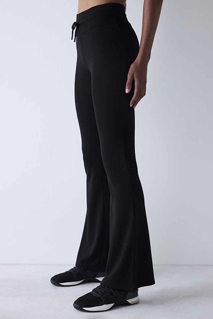 Bold Waist Flare Pants - 1