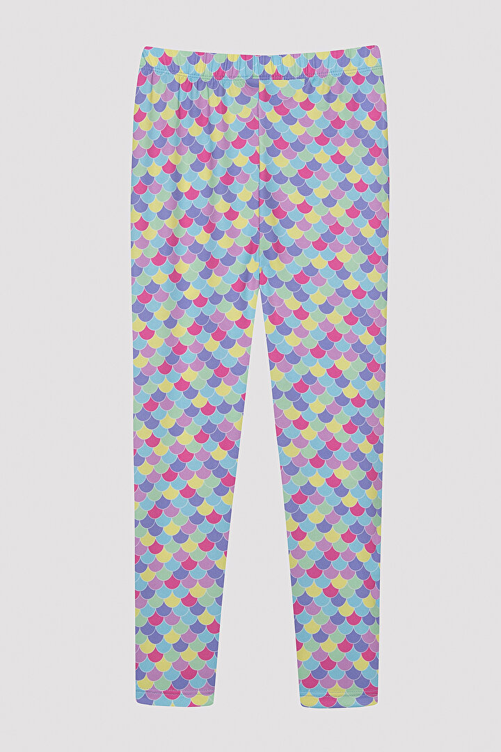 Girls Colorful Leggings - 1
