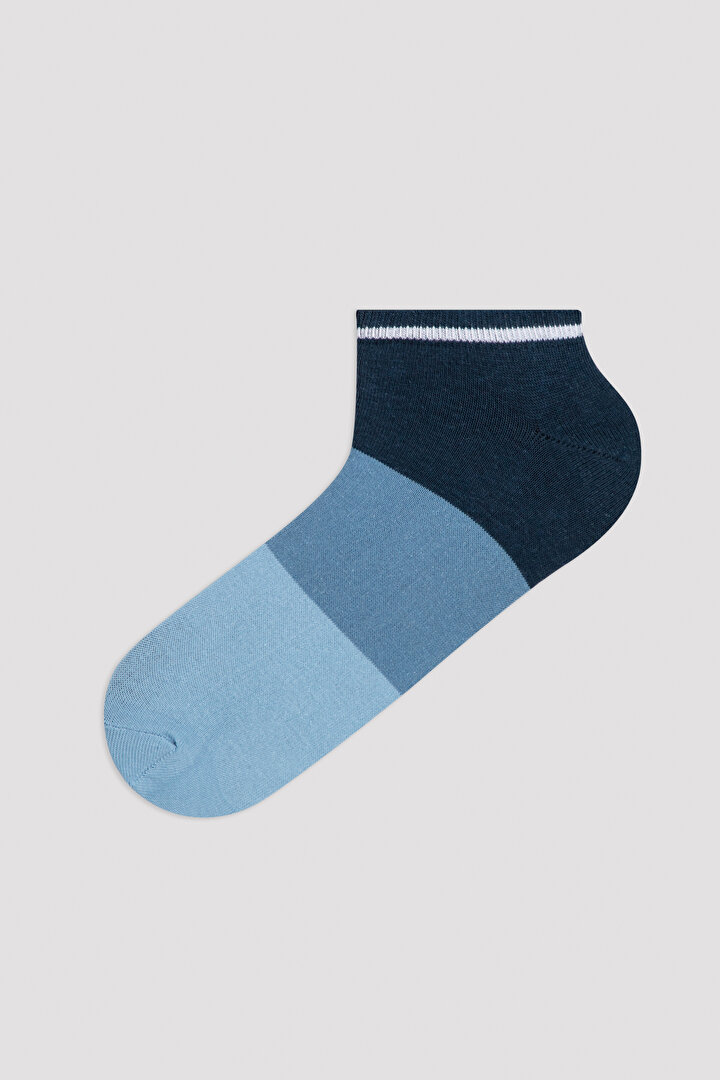 Çok Renkli Soft Colour 2li Patik Çorap - 2