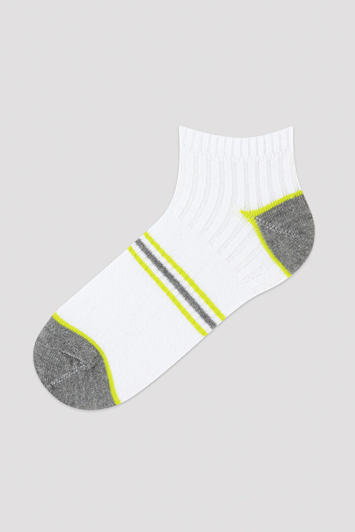 Boys Colorful Stripe 3in1 Liner Socks - 2