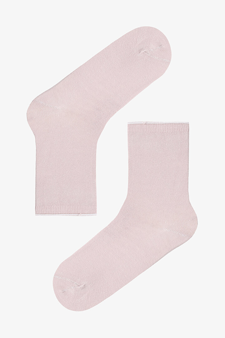 Lila Mor Relax Berry 5li Soket Çorap - 2