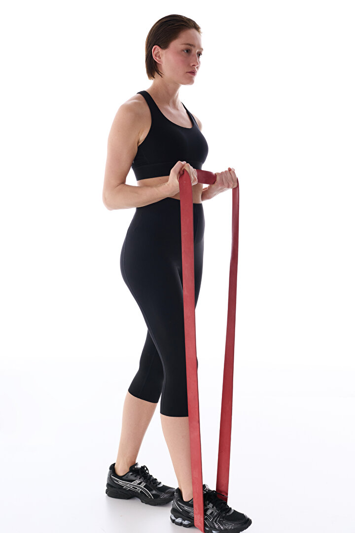 Black Contour Capri Leggings - 2