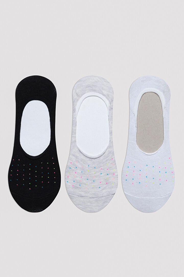 Little Dots 3in1 Invisible Socks - 1
