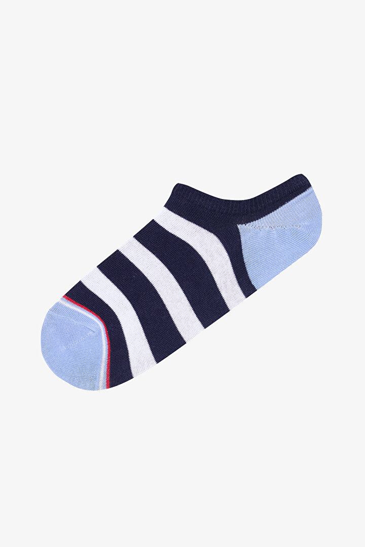 Erkek Sail 3lü Çok Renkli Sneaker Çorap - 2