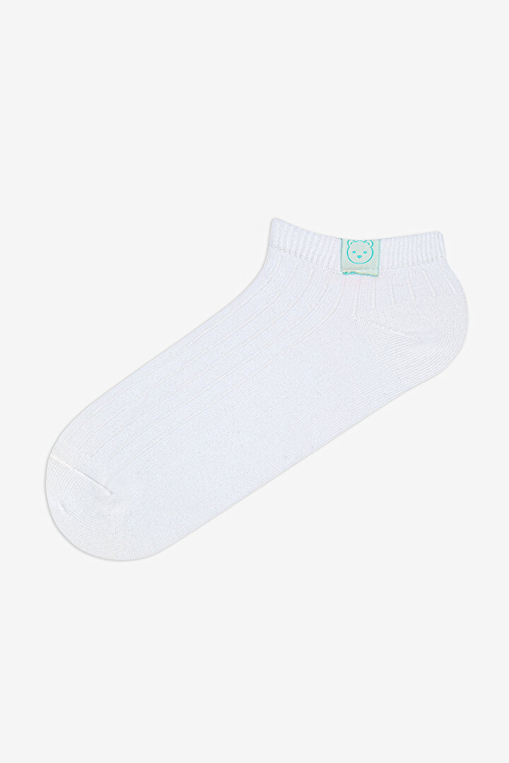 Neon Bear Patch 2in1 Liner Socks - 2