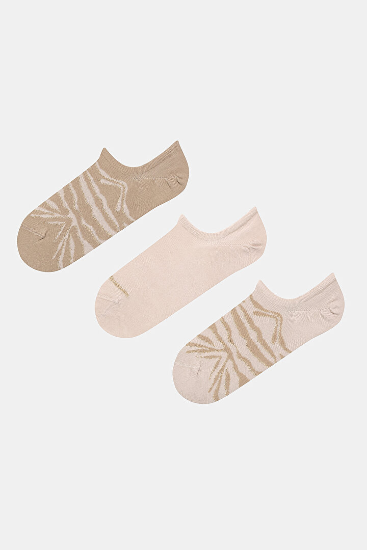 Zebra 3in1 Sneaker Socks - 1