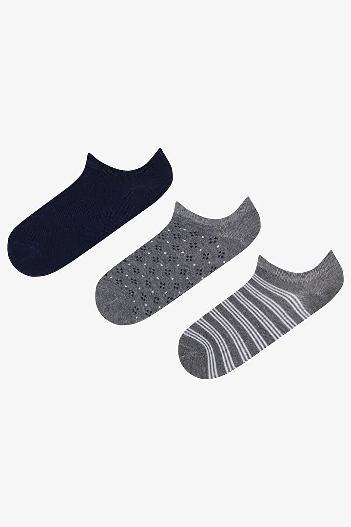 Man Square 3in1 Sneaker Socks - 1