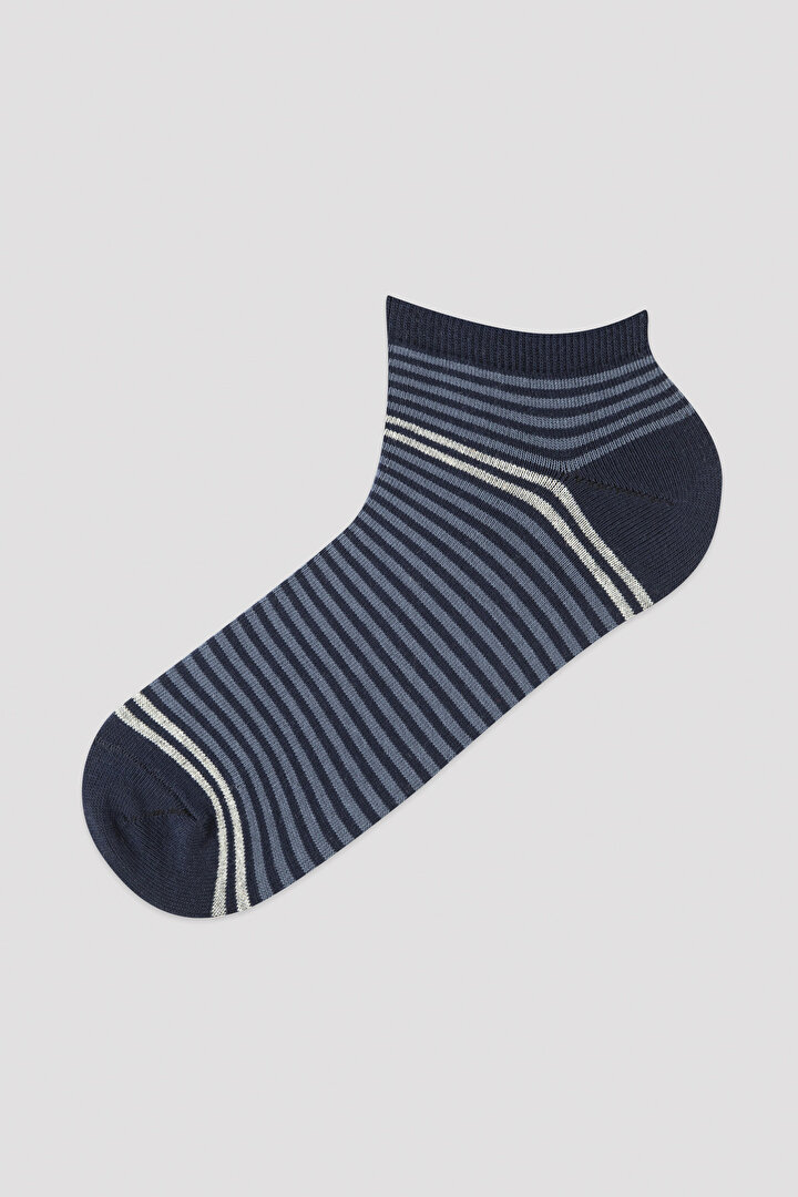 Man Basic Stripe 3in1 Footsies - 2