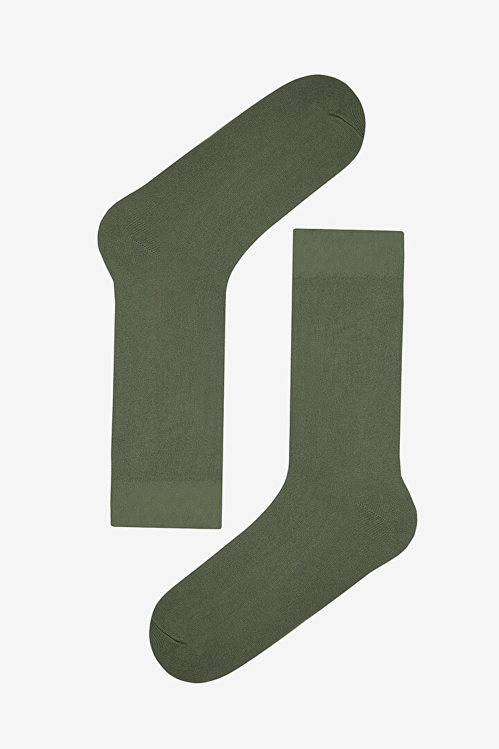 Active Microfiber Green Socket Socks - 1