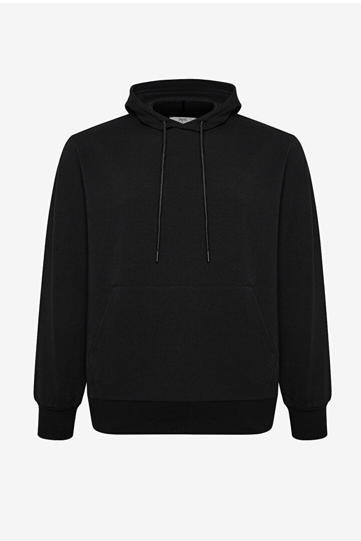 Man Timeless Black Sweatshirt - 1