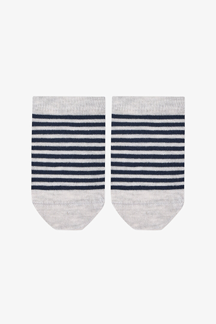 Mavi Erkek Çocuk Adventure Awaits 4'lü Patik Çorap - 2