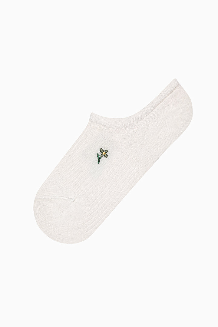 Tiny Flowers 3in1 Sneaker Socks - 2