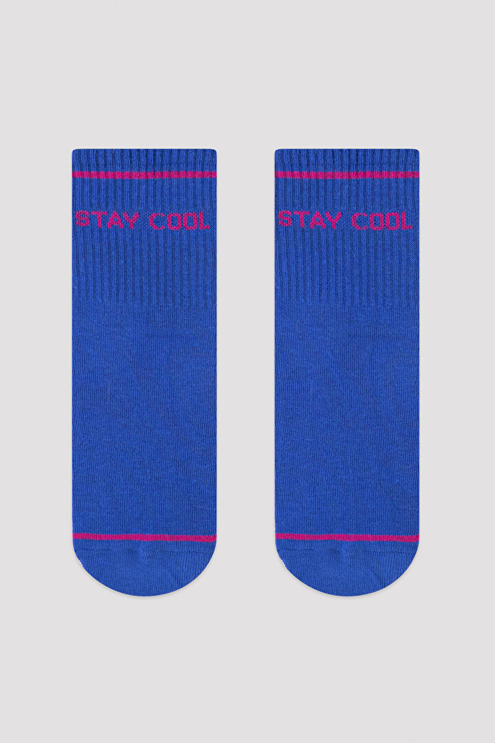 Slogan Soket Çorap - 1