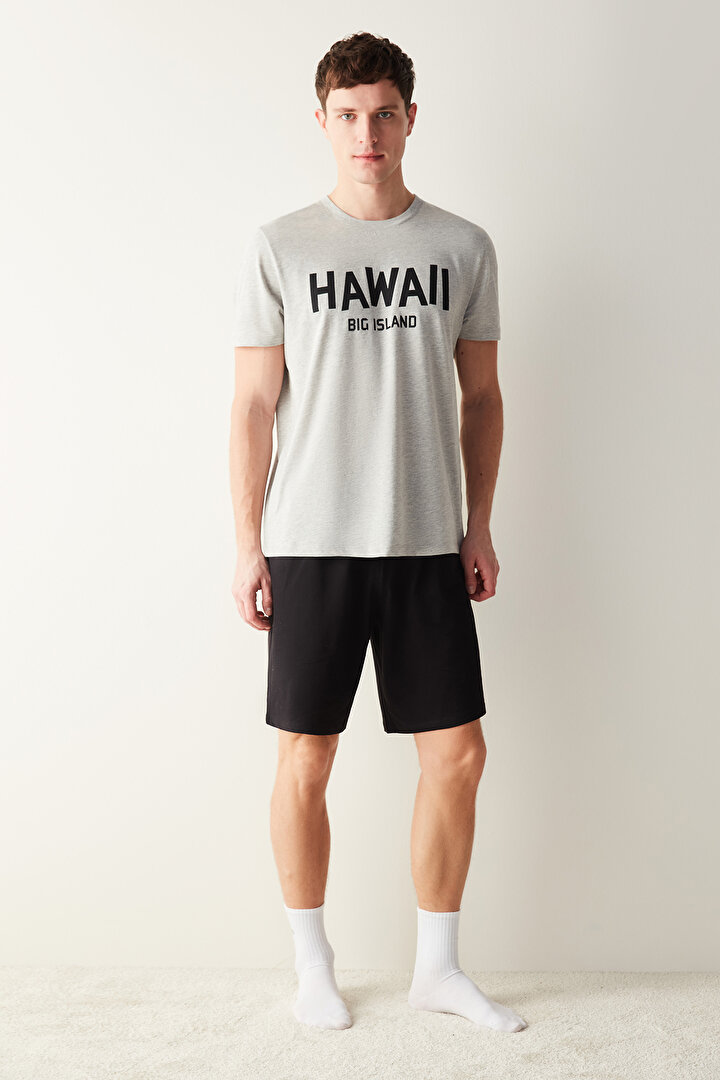 Man Hawaii Sort PJ Set - 1