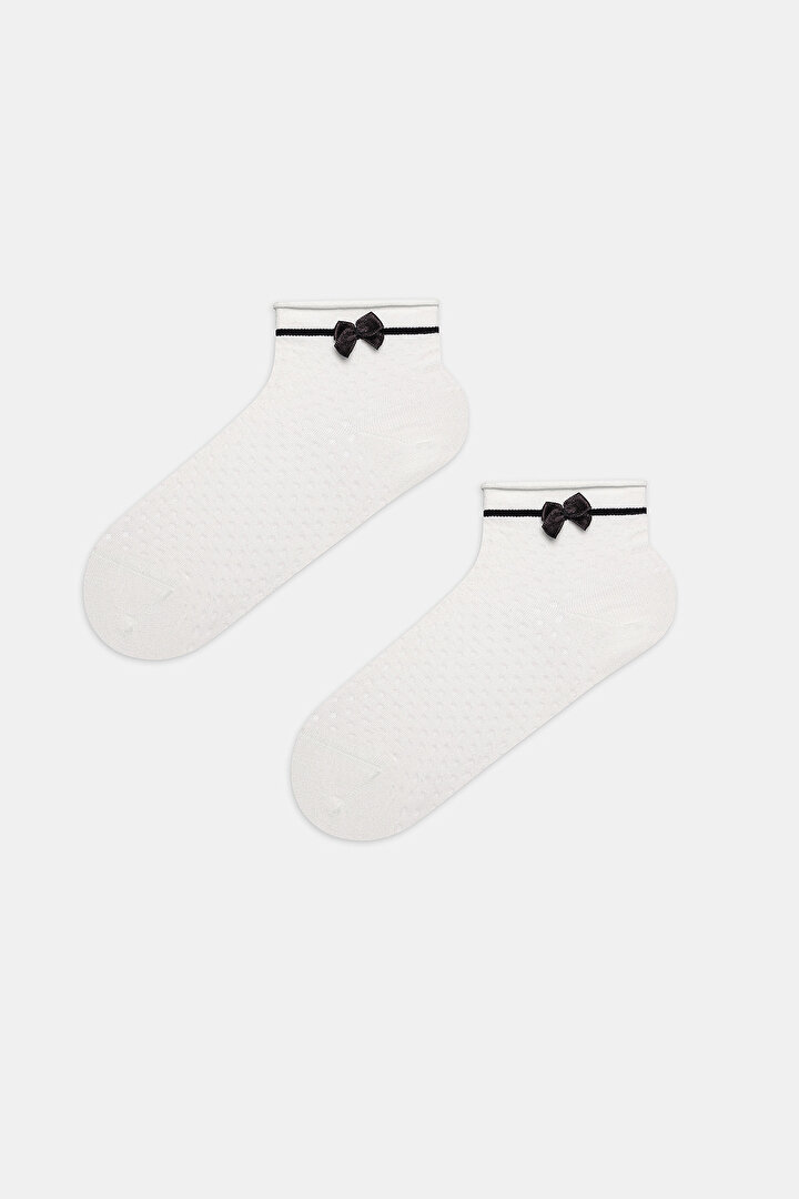 Bowtie Line Socket Socks - 2