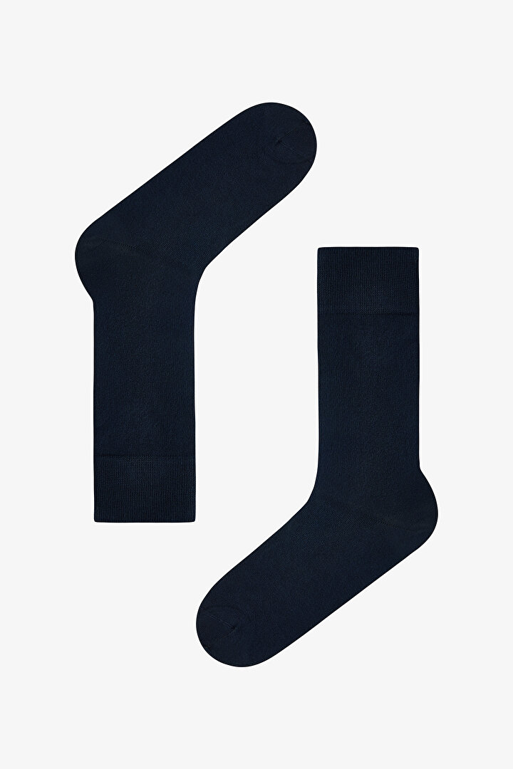 Erkek Modal Lacivert Soket Çorap - 1