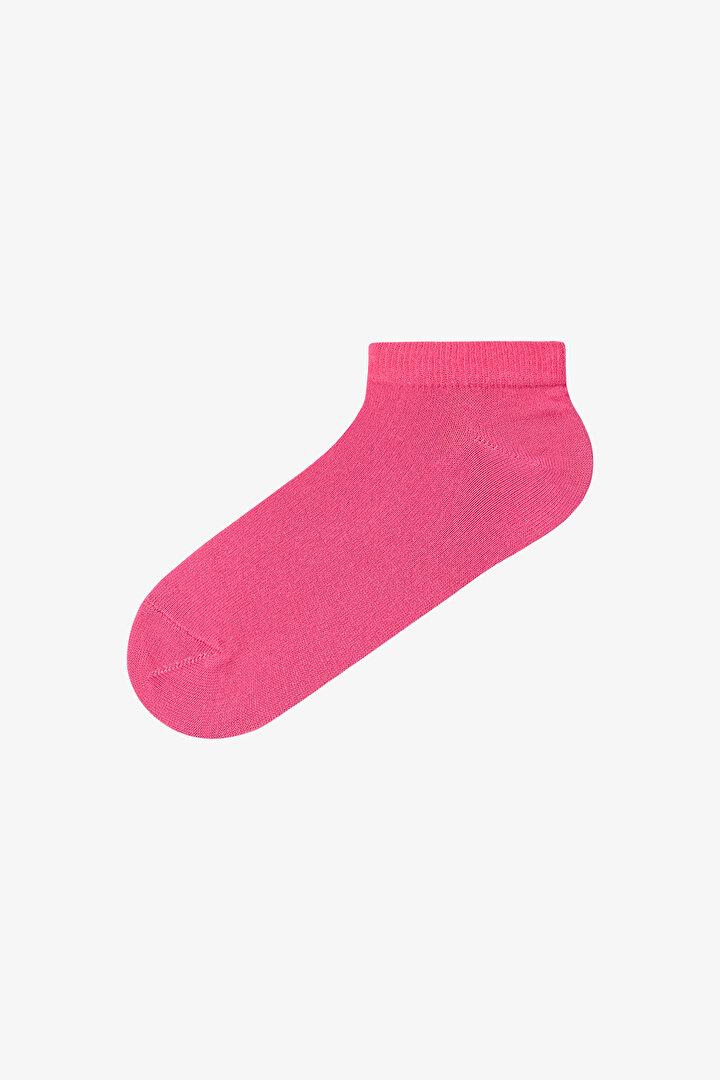 White Pink Heart Drop 5in1 Liner Socks - 2
