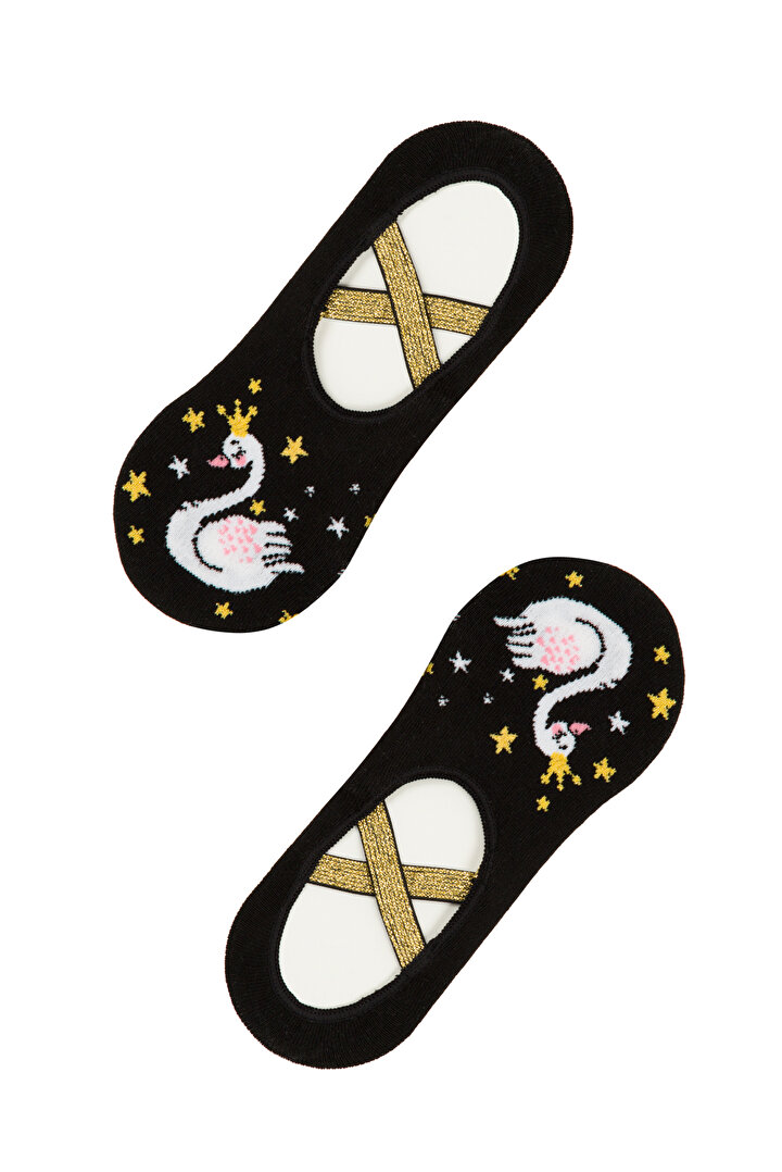 Kız Çocuk G Kugubant Babet Çorabı - 1