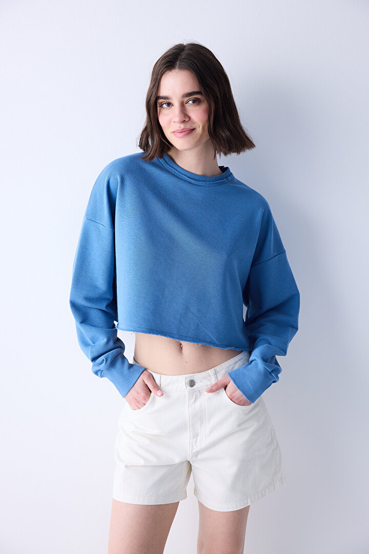 FT Crop Sweatshirt - 1