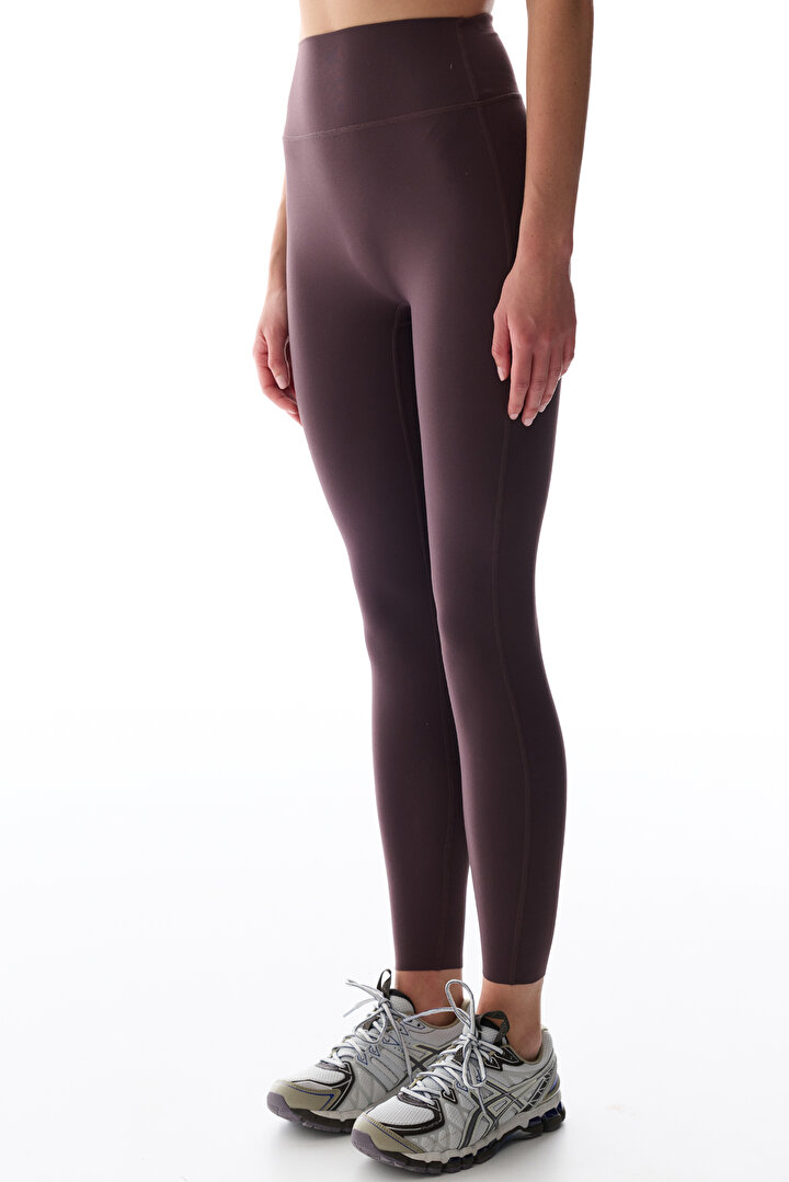 Dark Burgundy Light Soft Leggings - 1