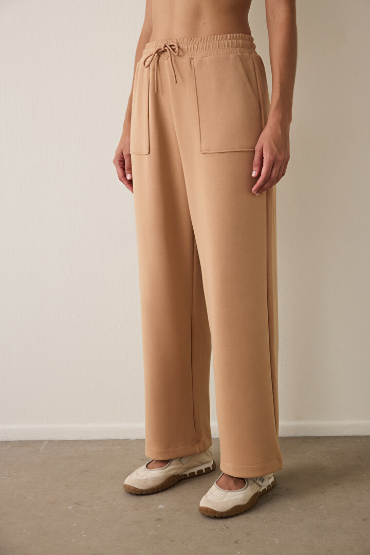 Silky Feel Front Pocket Pantolon - 1