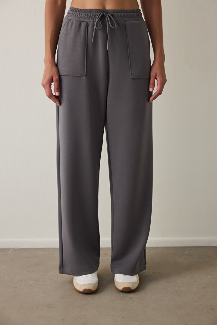 Silky Feel Front Pocket Pantolon - 2