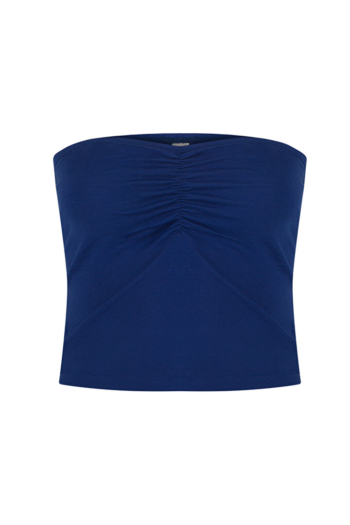 Lacivert Bu4u Tube Spor Sütyen - 4