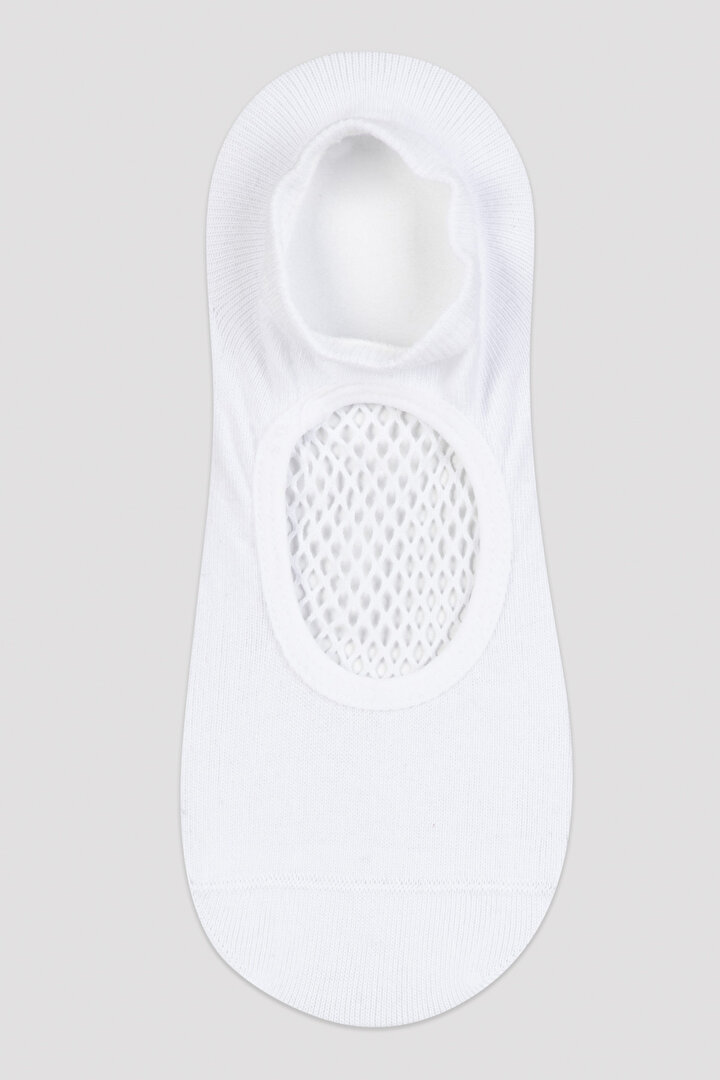 White File Babet Socks - 1