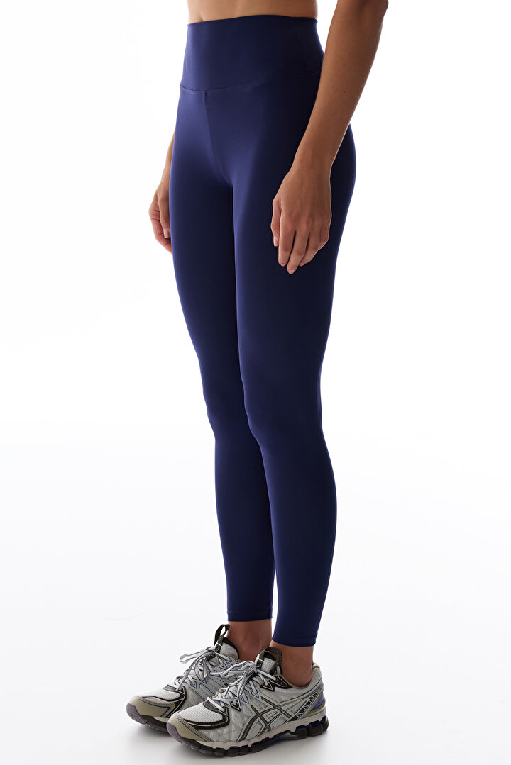 Navy High-Waisted Smooth Feel Leggings - 1