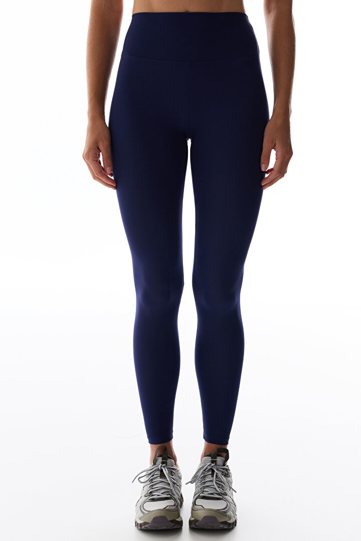 Navy High-Waisted Smooth Feel Leggings - 2