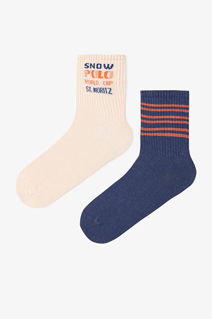 Multicolor Men’s Snow84 2-Pack Ankle Socks - 1
