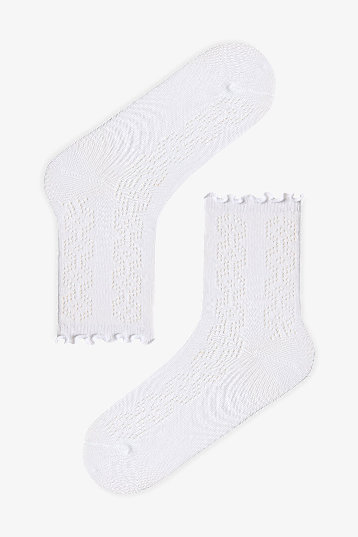 Mavi Frill Twist Colosio 2'li Soket Çorap - 2