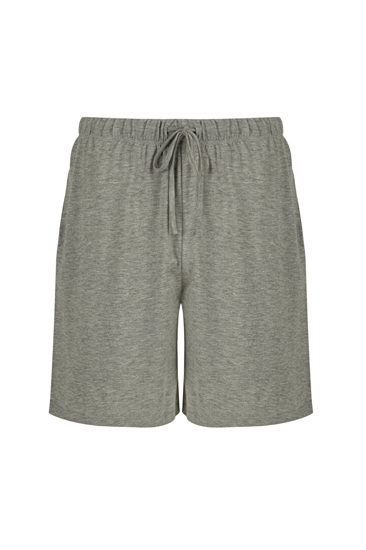 Man Grey Basic Grey Short - 1
