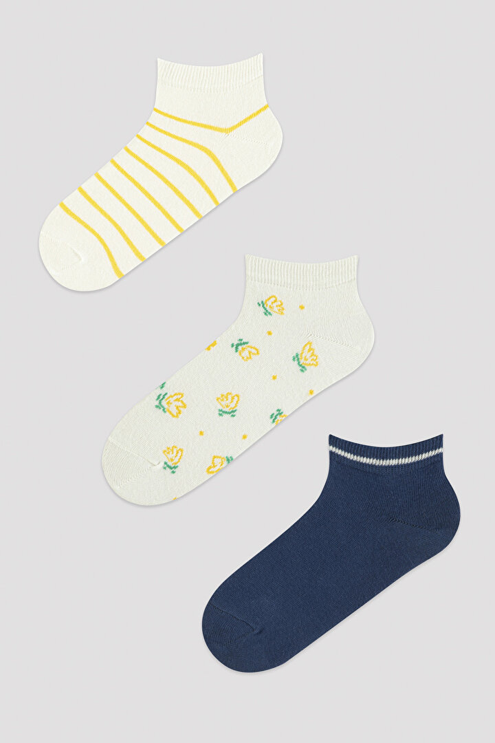 Flower 3in1 Liner Socks - 1