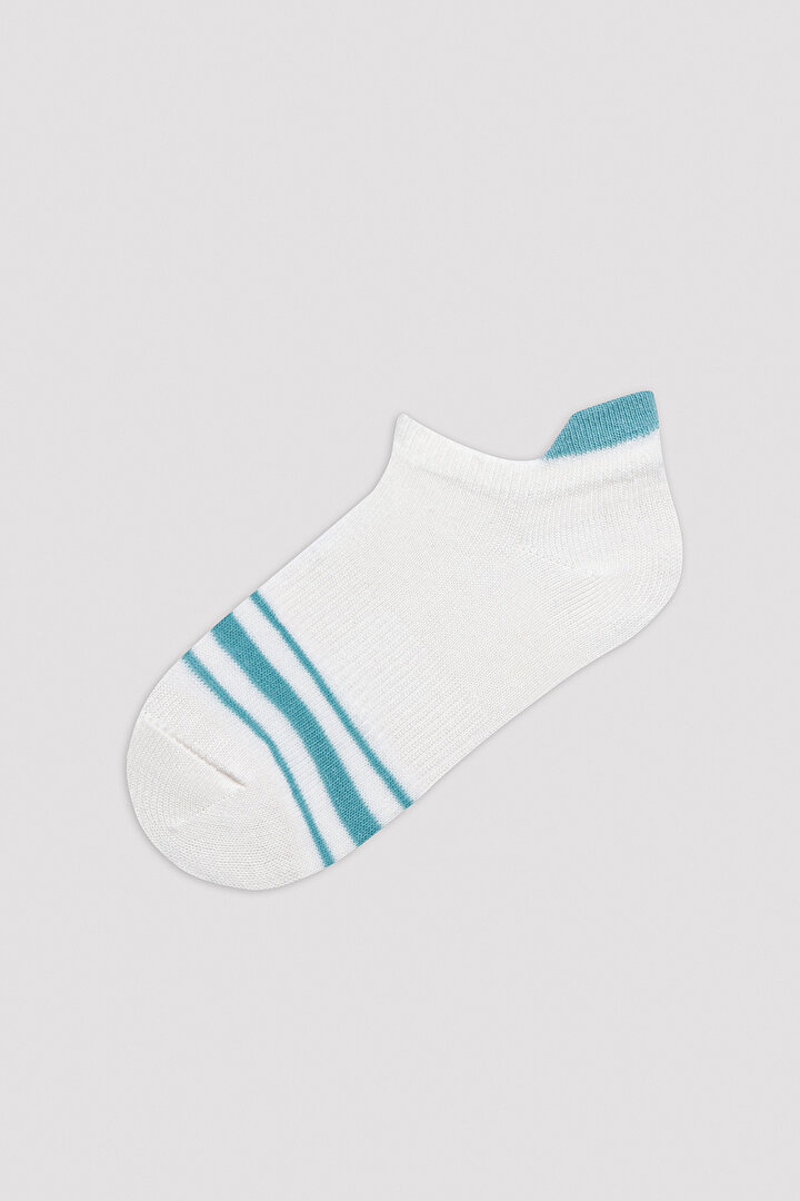 Boys Colorful Lines 4in1 Liner Socks - 2
