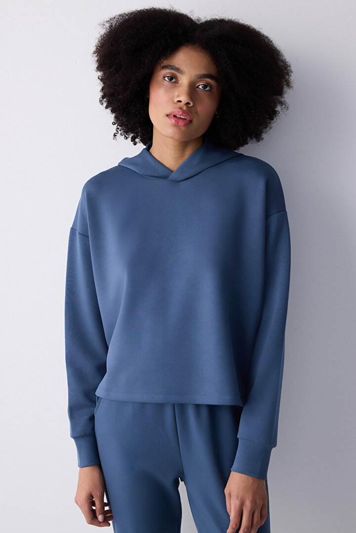 Silky Feel Sweatshirt - 1