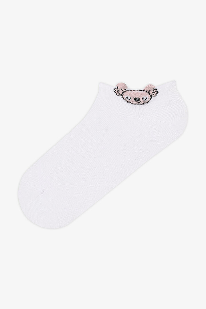 Mini Koala Pink White 3in1 Liner Socks - 2