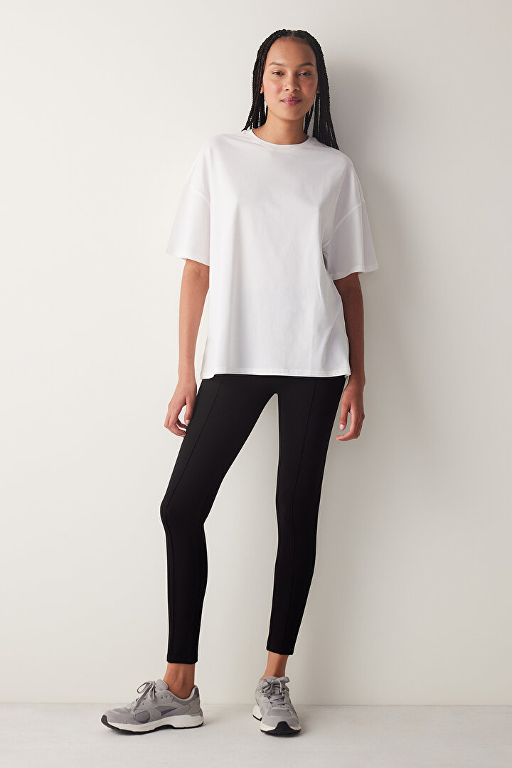 Basic Oversize White Tshirt - 1