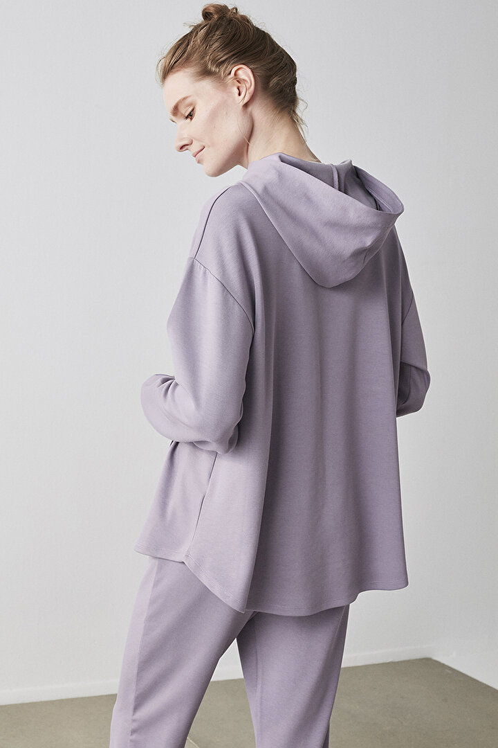 Cupro Long Sweatshirt - 3
