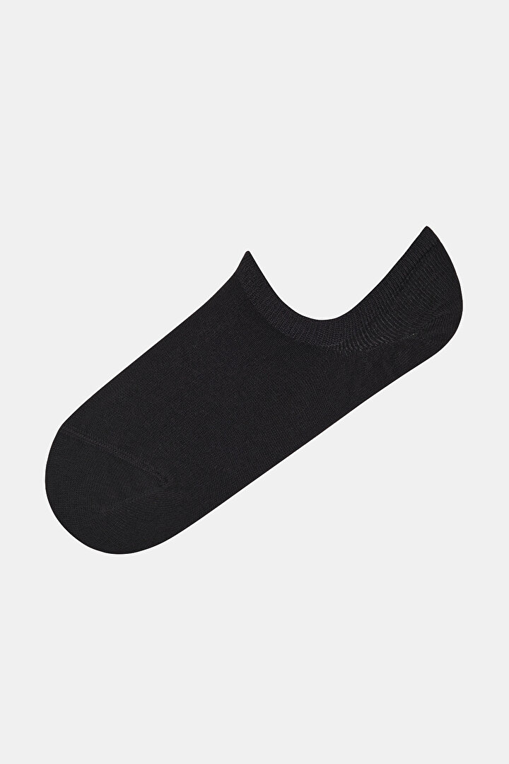 Black Super Fit 3-Pack No-Show Socks - 2