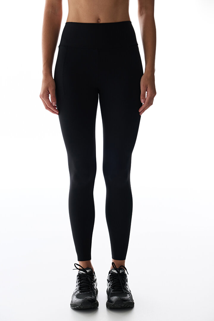 Black Secret Pocket Leggings - 2