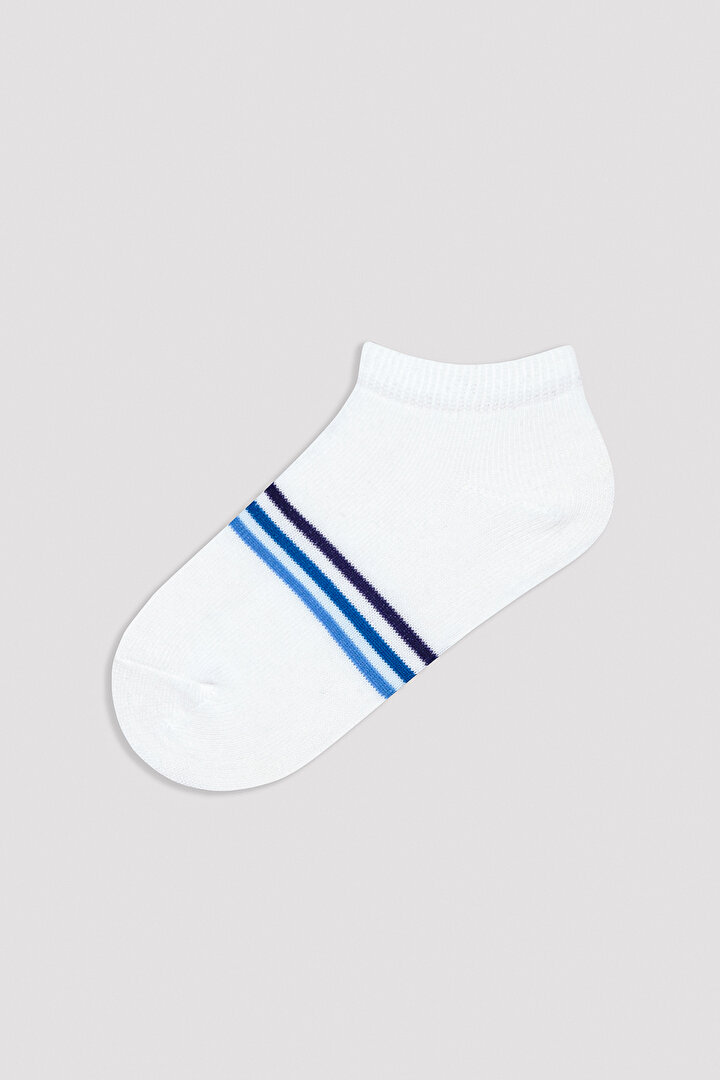 Boys Bright Stripe 4in1 Liner Socks - 2