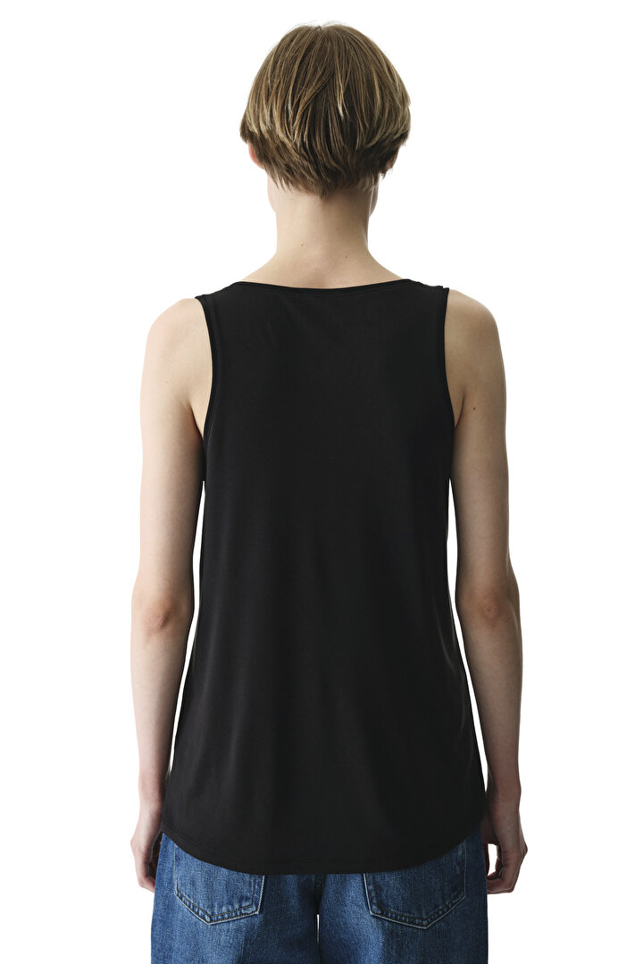 Siyah Basic Modal Atlet Üst - 2