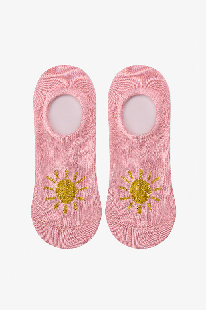 Kız Çocuk Sunny Raınbow 2'li Sneaker Çorabı - 2